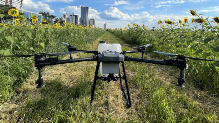 Drone Pulverizador na Agricultura